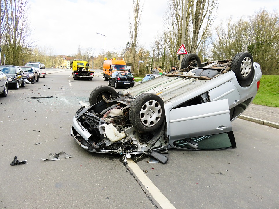Auto si ribalta a Cavriana nella notte da codice rosso SIRENE DI NOTTE