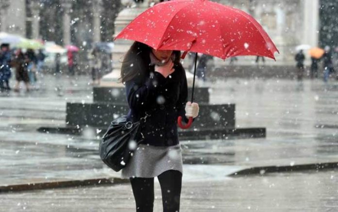 Primi fiocchi di neve sul Mantovano. Ecco le previsioni meteo