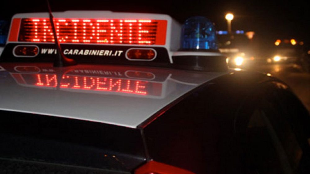 Sabato sera ricco di incidenti stradali SIRENE DI NOTTE