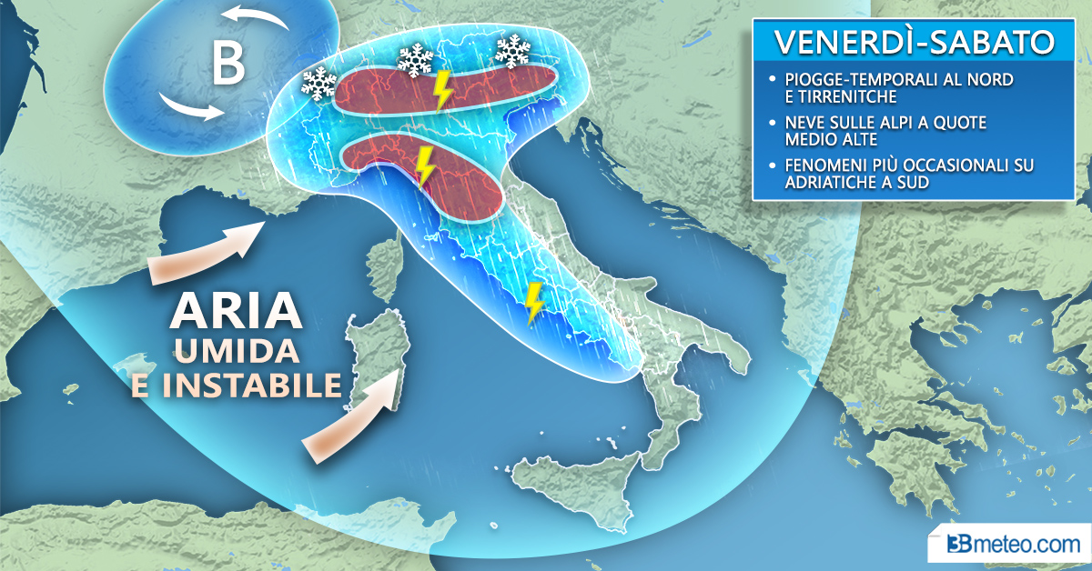 Meteo Pasqua 2018 maltempo in arrivo, ma si salverà la Pasquetta