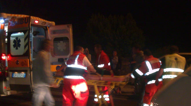 Infortunio sul lavoro e rissa nella Bassa SIRENE DI NOTTE