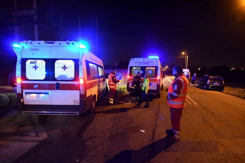 Fuori strada a Goito, grave un 51enne SIRENE DI NOTTE