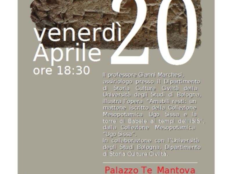 Un’opera al mese: mattone della Collezione Mesopotamica