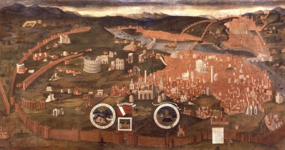 Un’opera al mese Veduta di Roma