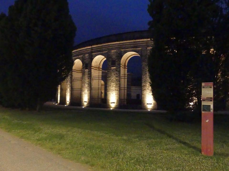 Palazzo Te nuova illuminazione inaugurazione FOTO