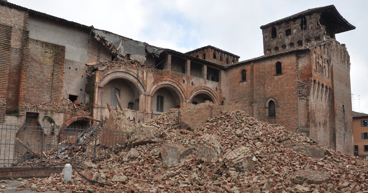 Sisma Mantova: 3,5 milioni stanziati