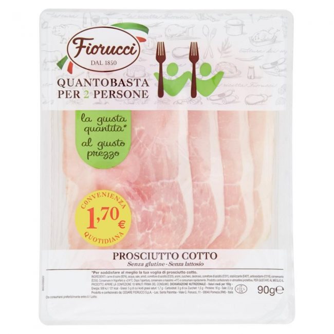 Allarme listeria, richiamato il prosciutto cotto Fiorucci