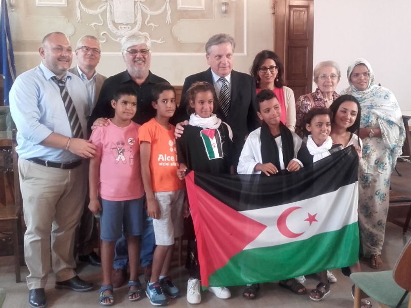 Ambasciatori di pace in visita a Palazzo di Bagno