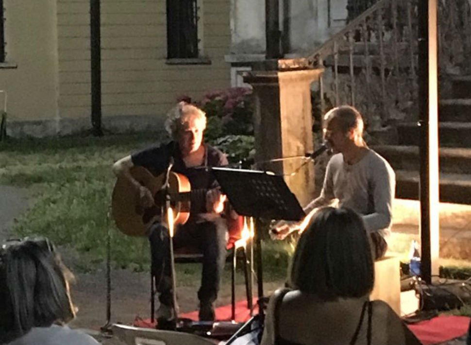 Parco del Bertone by night: concerto del duo Maselli & Ferrarini