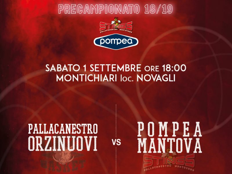 Orzinuovi vs Stings: primo test amichevole della stagione