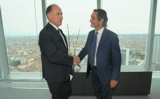 Summit tra Fontana e l’ad di Ferrovie: “A ottobre nuovi treni in Lombardia”