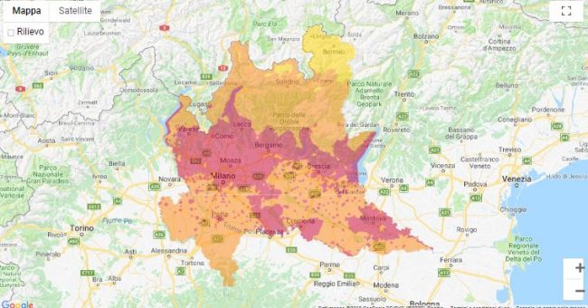 Cappa di smog: veleni nel Mantovano e Cremonese