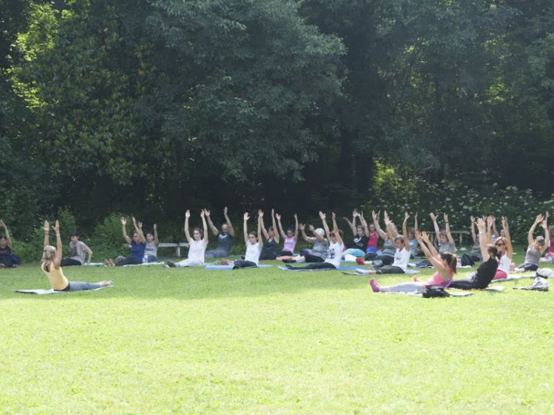 Lezioni gratuite di Bio-Pilates al Parco Bertone VIDEO