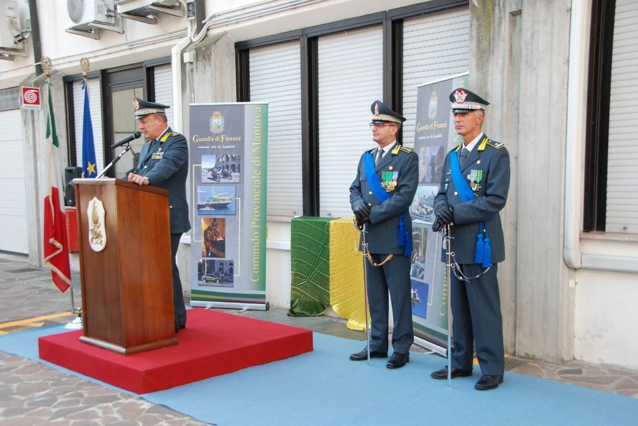 Guardia di Finanza Mantova, cambio al vertice del comando provinciale