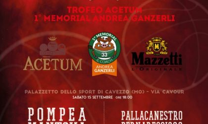 Trofeo Acetum, 1° Memorial Andrea Ganzerli