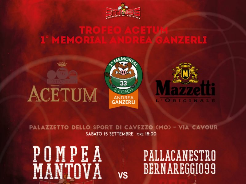 Trofeo Acetum, 1° Memorial Andrea Ganzerli