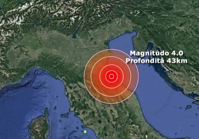 Terremoto in Romagna: magnitudo 4.0 avvertita anche nelle altre regioni