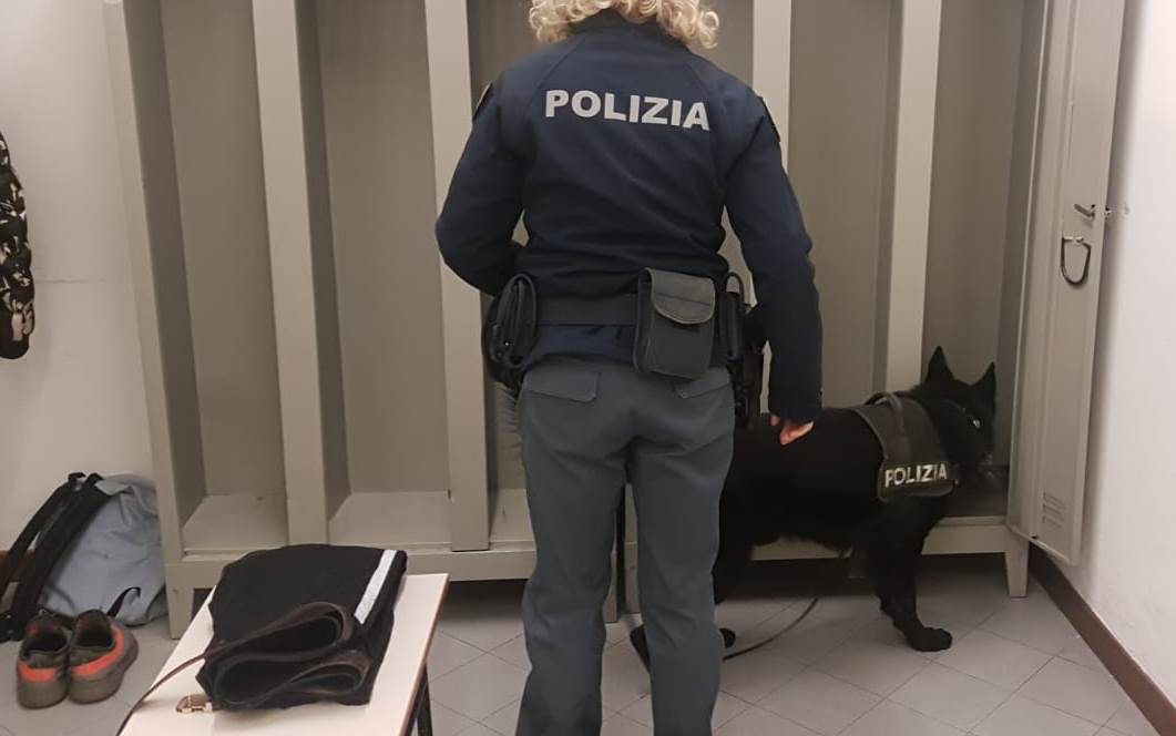 Il Preside “chiama” i cani antidroga per un controllo a sorpresa a scuola