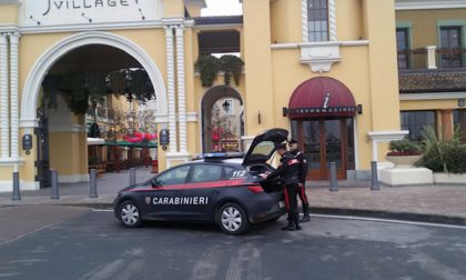 Carabinieri in libera uscita sventano furto al Mantova Outlet Village