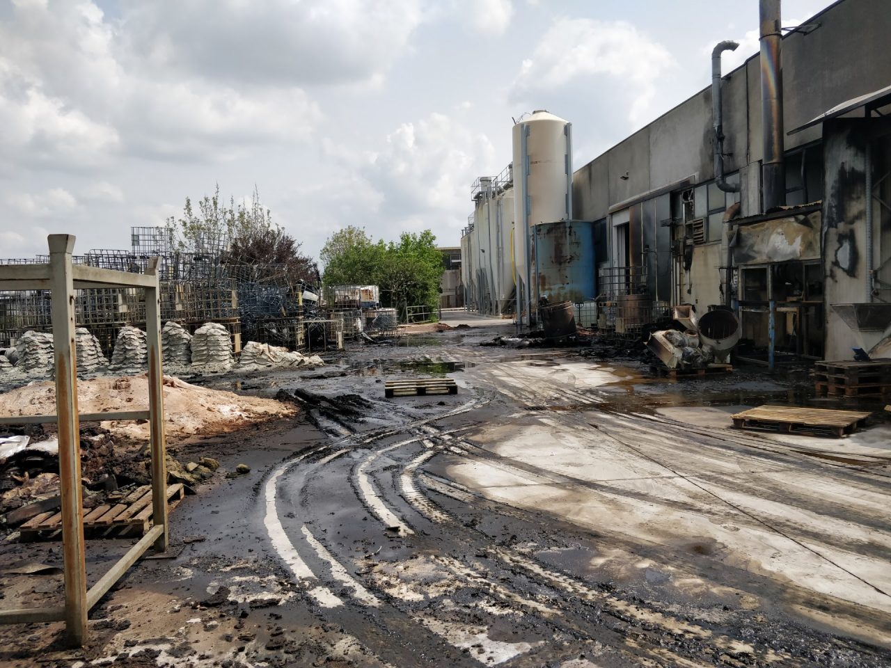 Rogo nel mangimificio di Pegognaga: danni per 150mila euro