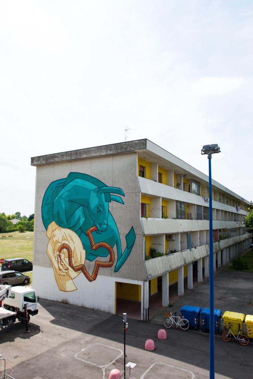 Le opere realizzate a Lunetta