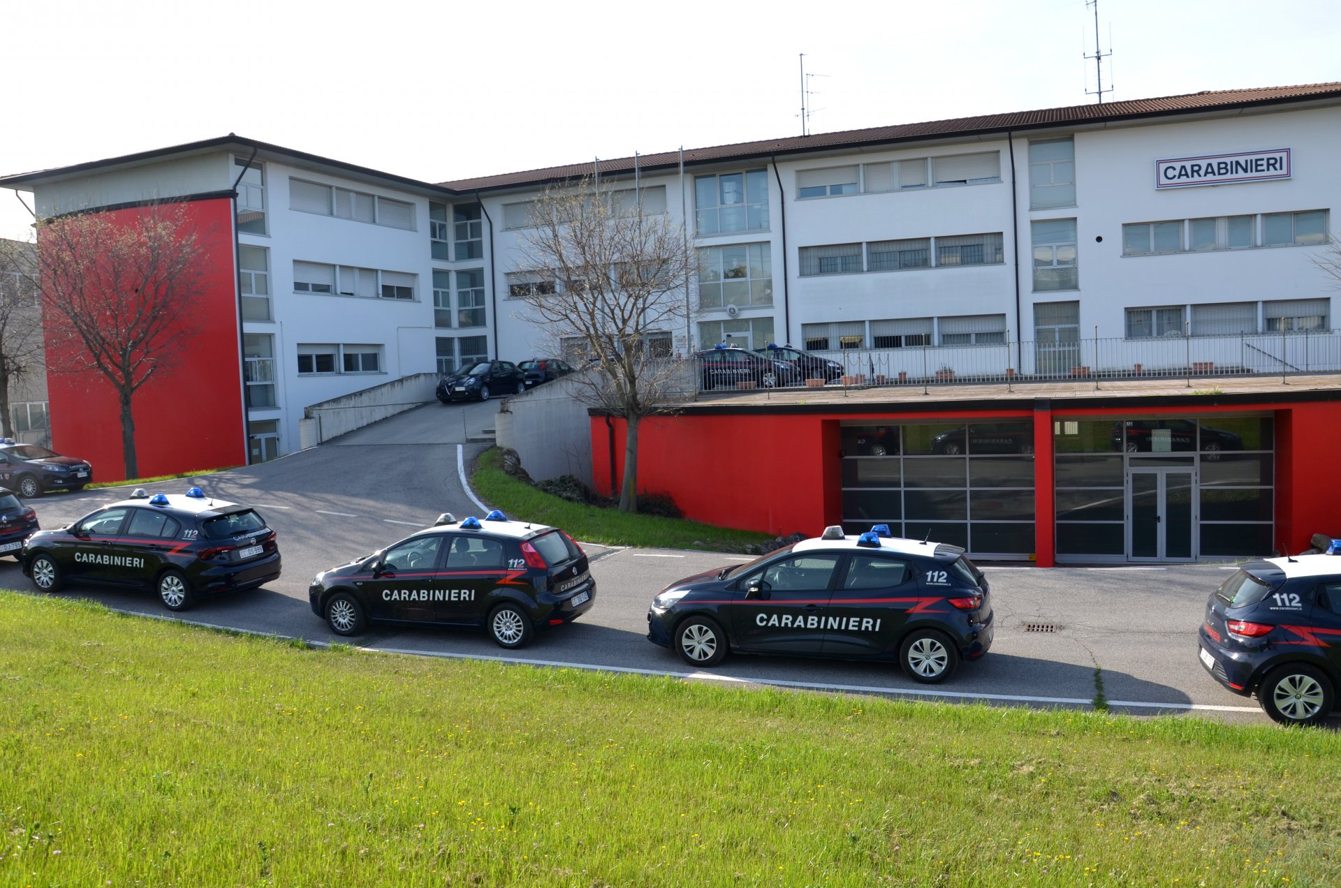 La sede della Compagnia carabinieri di Castiglione delle Stiviere