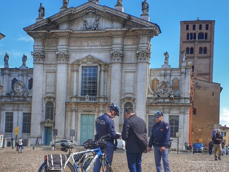 Arrivano i Poliziotti di Quartiere in bicicletta a Mantova