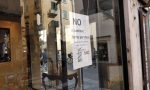"Murati dal cantiere": la protesta dei commercianti di Mantova