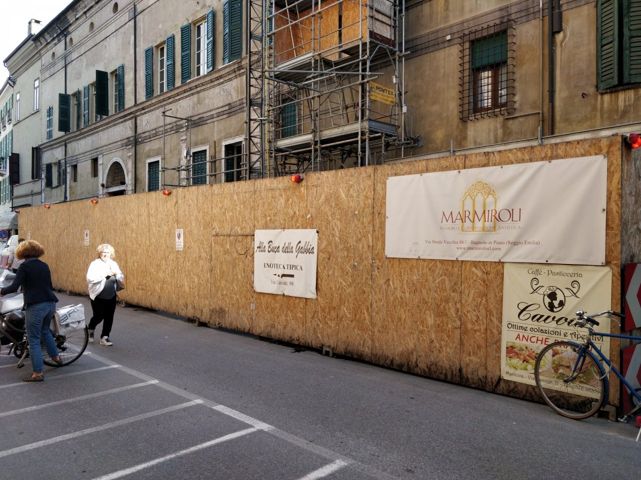 Torre della gabbia cantiere
