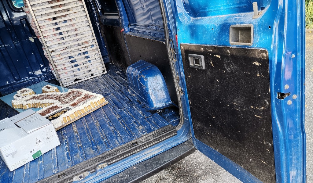 Goito, trasportava alimenti con un furgone non in regola: sanzionato