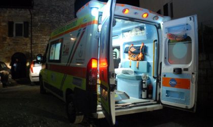 63enne cade a terra e finisce in ospedale SIRENE DI NOTTE