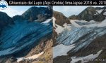 VIDEO SHOCK: ecco quanto si scioglie in un anno un ghiacciaio in Lombardia
