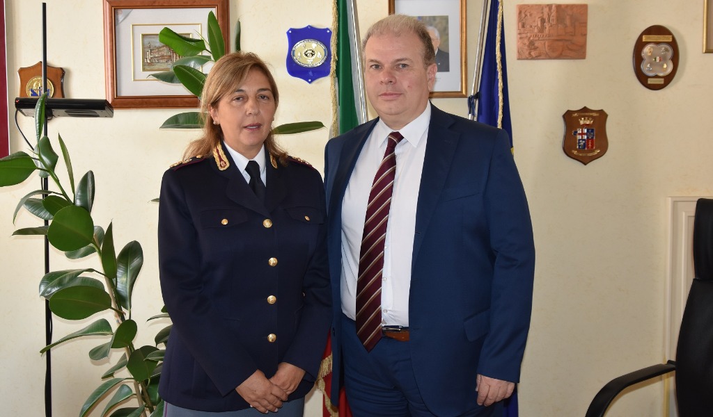 La Questura di Mantova saluta la Dott.ssa Patrizi