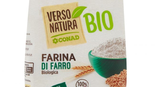 Allergeni non dichiarati nella Farina di farro e Conad la ritira