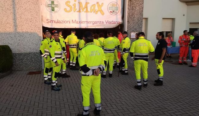 Volontari della protezione civile (foto d'archivio)