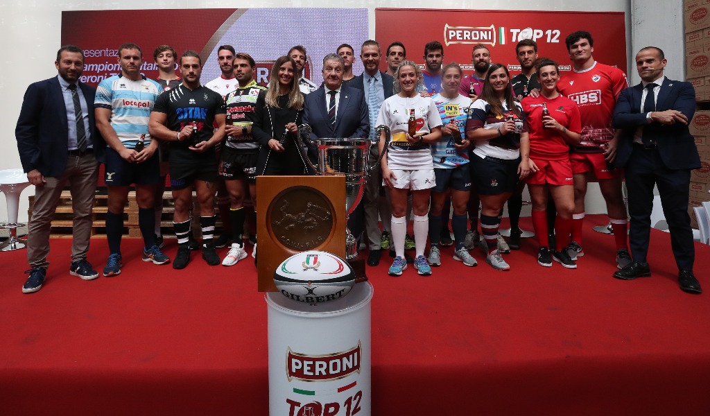 90°esima edizione del Campionato Italiano Peroni Top 12, presente anche Viadana 1970