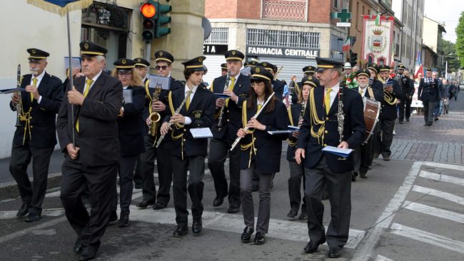 La Banda suona in piazza Mantegna per il 2 giugno 