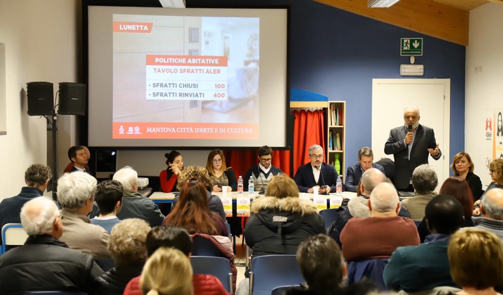Il Sindaco Palazzi al quartiere Lunetta per incontrare i cittadini
