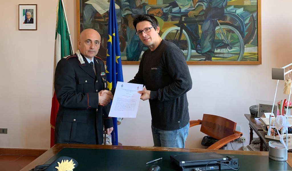 Suzzara più sicura: il sindaco firma il protocollo d’intesa con il Comando Provinciale Carabinieri
