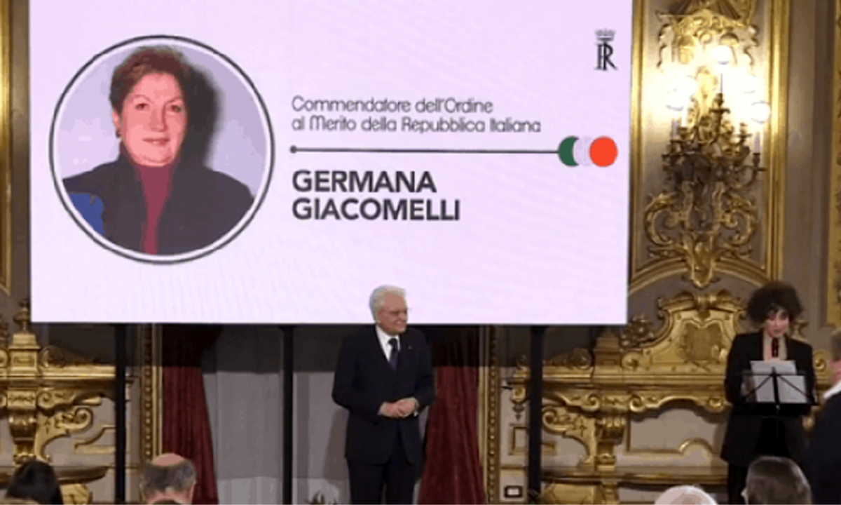 Chiesa piena per l’addio a Germana Giacomelli, la controversa super-mamma di Cavriana