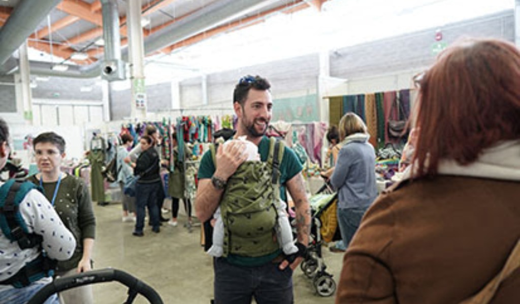 Aperto fino a questa sera il salone del Babywearing a Gonzaga