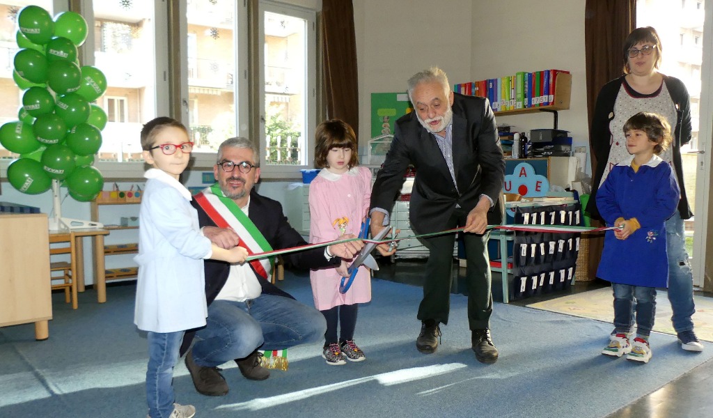 Terminati i lavori alla Montessori, ora la scuola dell’infanzia è più green