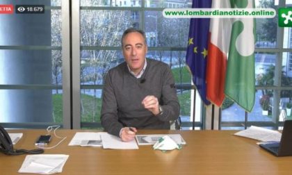 Gallera: “In Lombardia bomba atomica” | A Mantova + 74 VIDEO