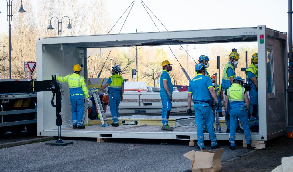 L’ASST di Mantova tra i 6 centri nazionali di gestione Covid-19: in arrivo 12 posti letto per i positivi FOTO
