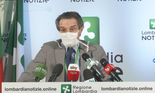 Fontana annuncia: “Bertolaso positivo, progetto Fiera rischia rallentamento” VIDEO