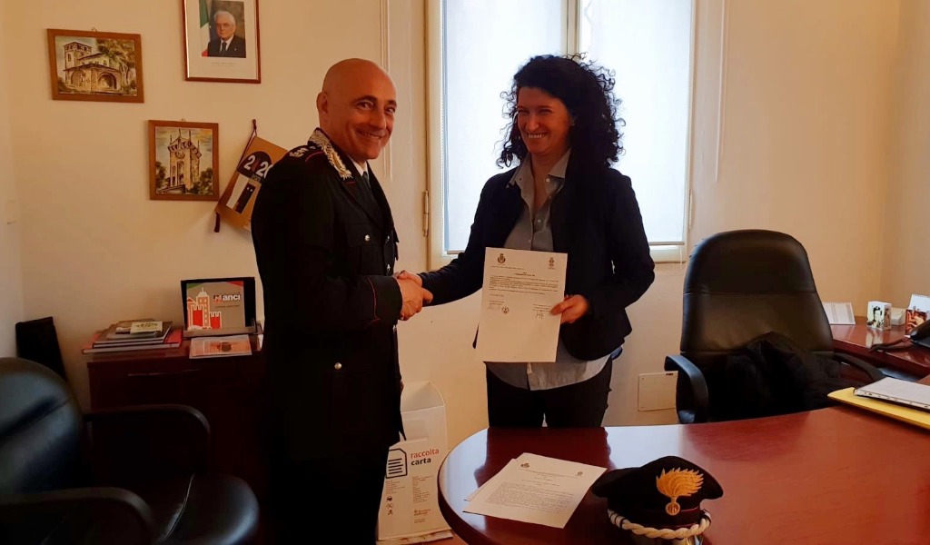 Accordo sulla videosorveglianza tra Comune e Arma dei Carabinieri