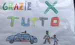 Il disegno del piccolo Luca per ringraziare i Carabinieri ha commosso l'Arma