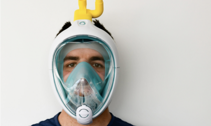 Anche una maschera da snorkeling si può trasformare in un dispositivo respiratorio d'emergenza