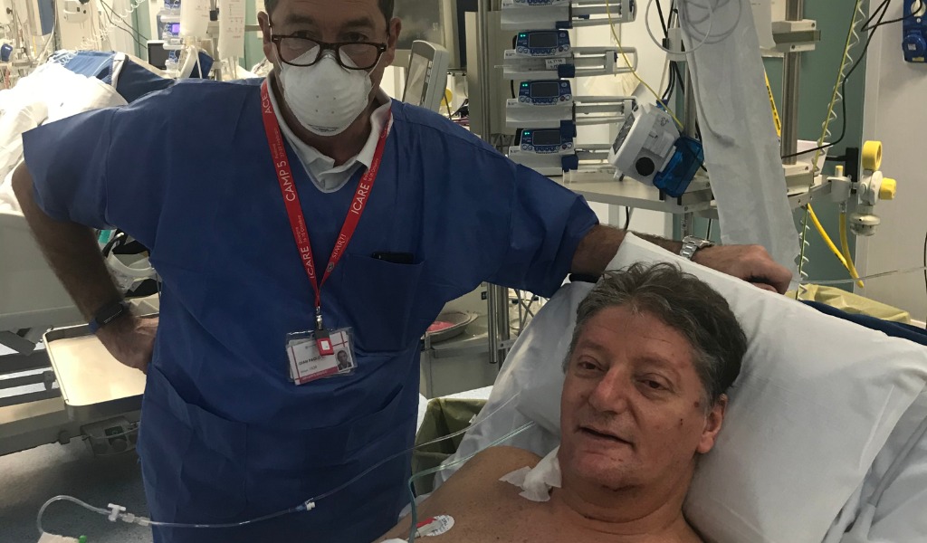 Sta meglio lo specialista del Poma ricoverato in terapia intensiva: “Grazie ai colleghi ce l’ho fatta”
