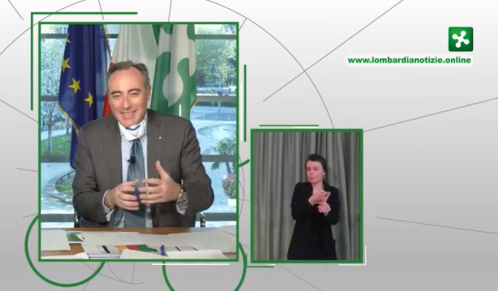 Gallera: “Anche oggi dati positivi, ma Pasqua va festeggiata a casa” | Mantova + 61 VIDEO